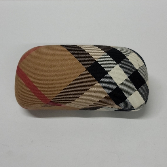 Burberry Accessories - Burberry Eyeglasses / Sunglasses Hard Case only. clamshell Nova check plaid